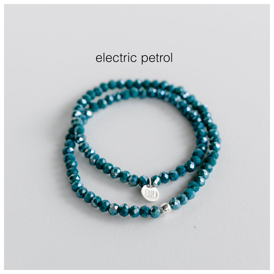 JESEŇ / ZIMA crystal wrap náramok