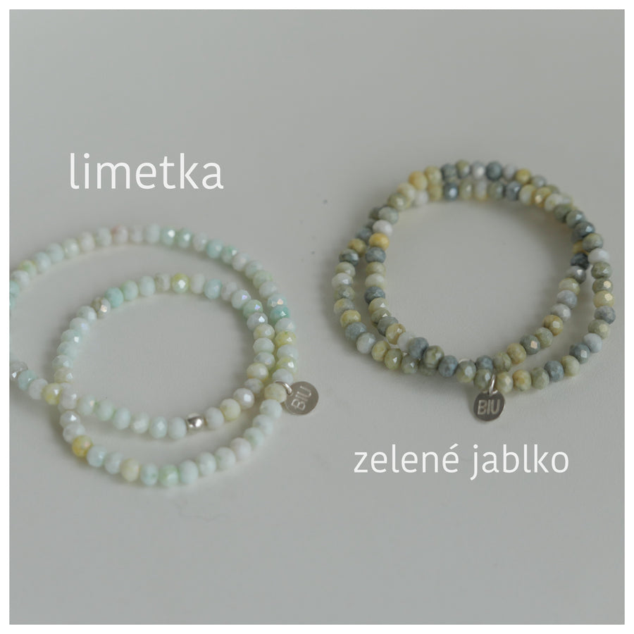 NEW SUMMER crystal wrap náramok