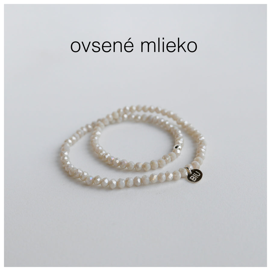 JESEŇ / ZIMA crystal wrap náramok