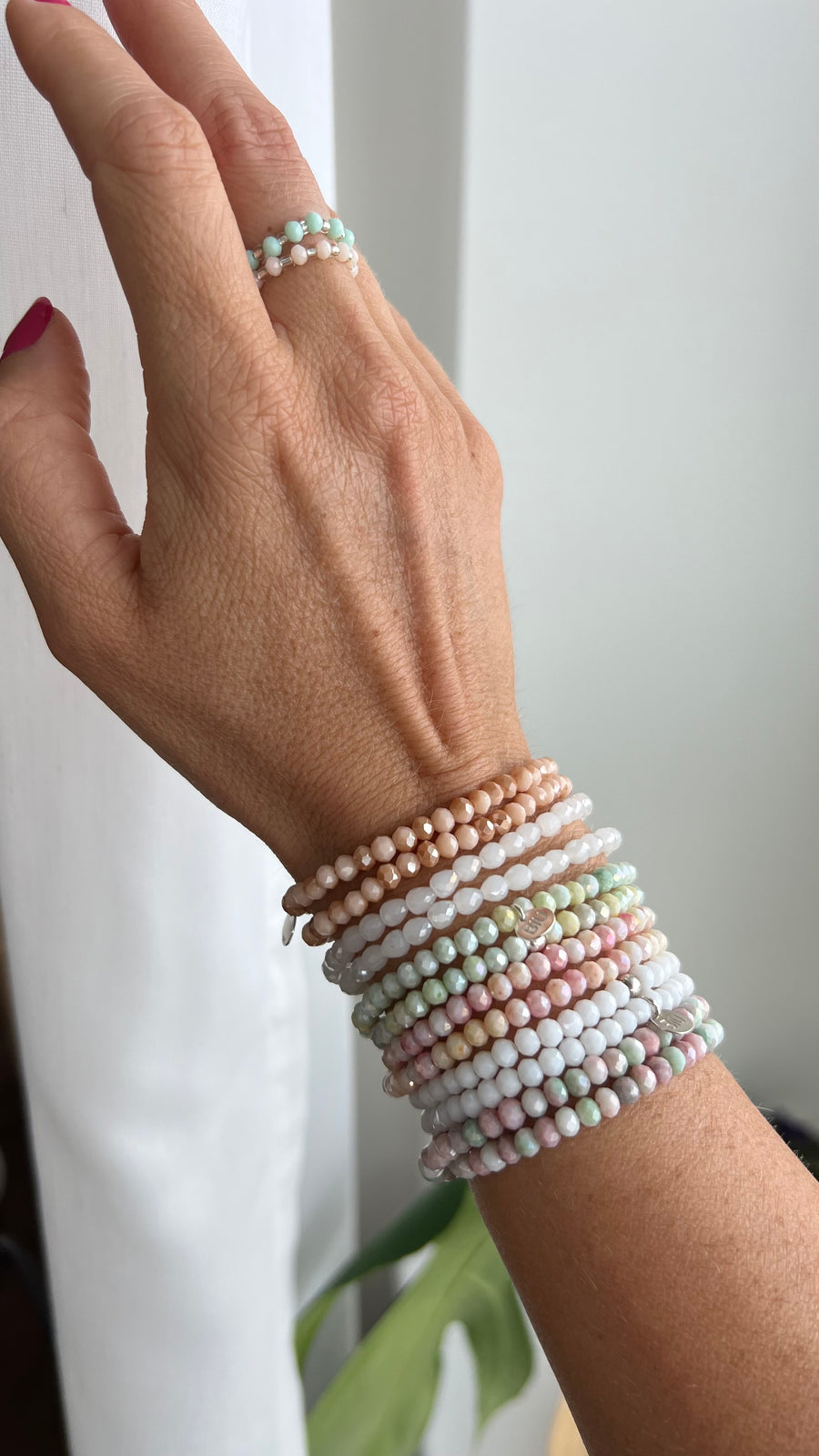 NEW SUMMER crystal wrap náramok