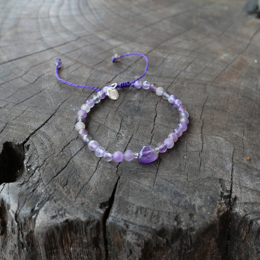 SERENITY náramok - Amethyst