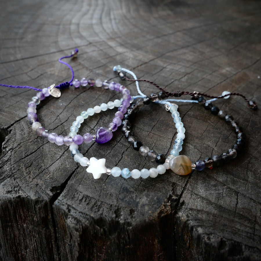 SERENITY náramok - Amethyst