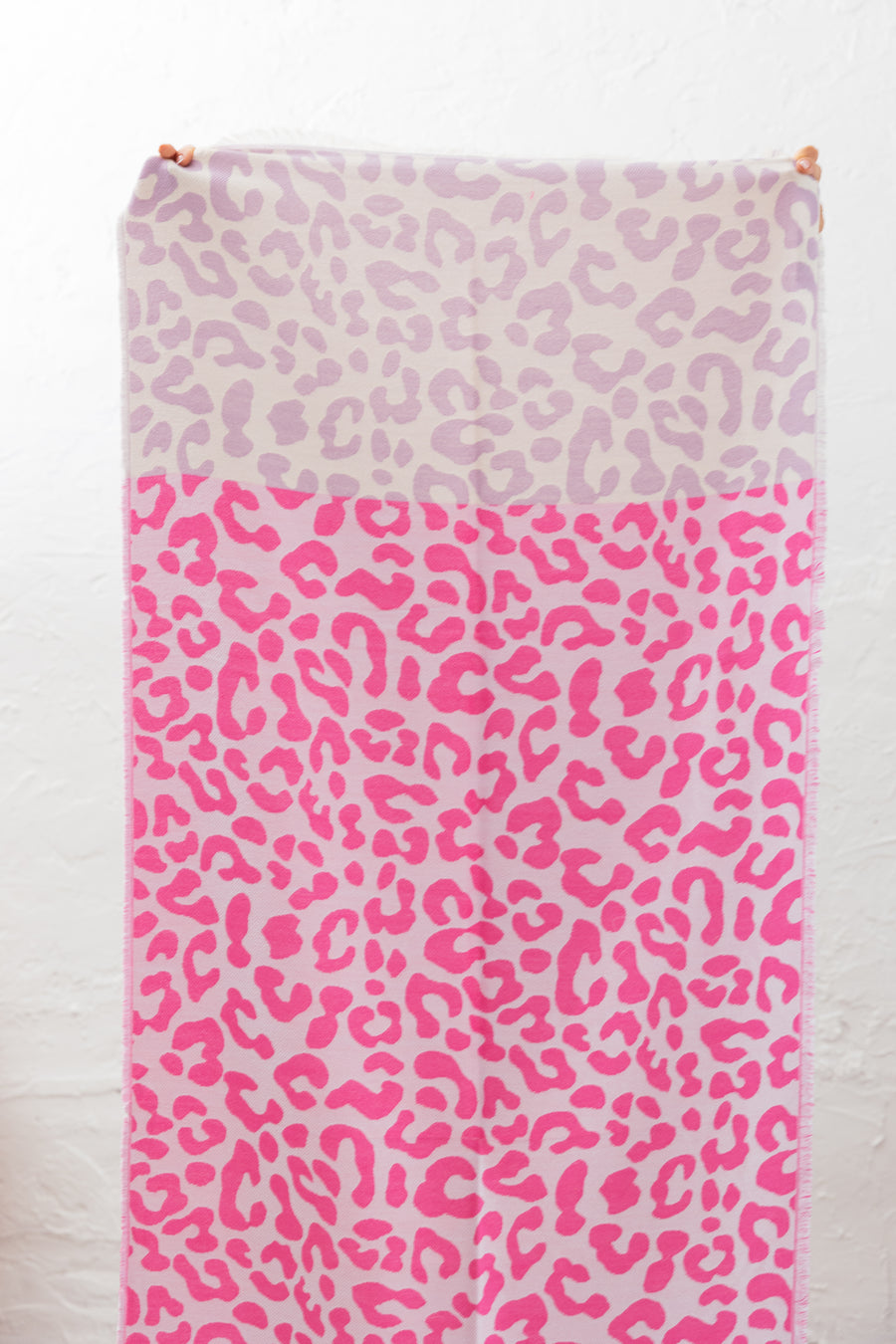 Šál - Leopard pink dream