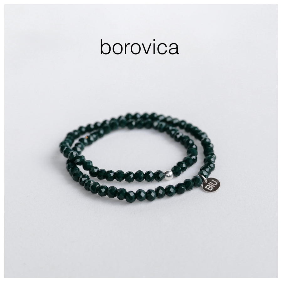 JESEŇ / ZIMA crystal wrap náramok